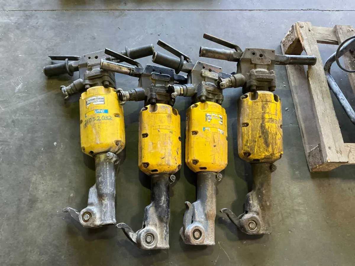 ATLAS COPCO - TEX 21PE - Pneumatische Abbruchhammer (4x)
