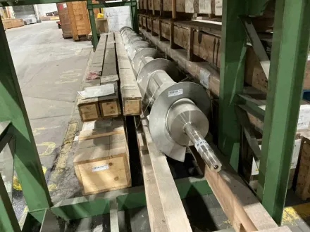 Förderschnecke- Edelstahl-Schneckenwelle – RESALE