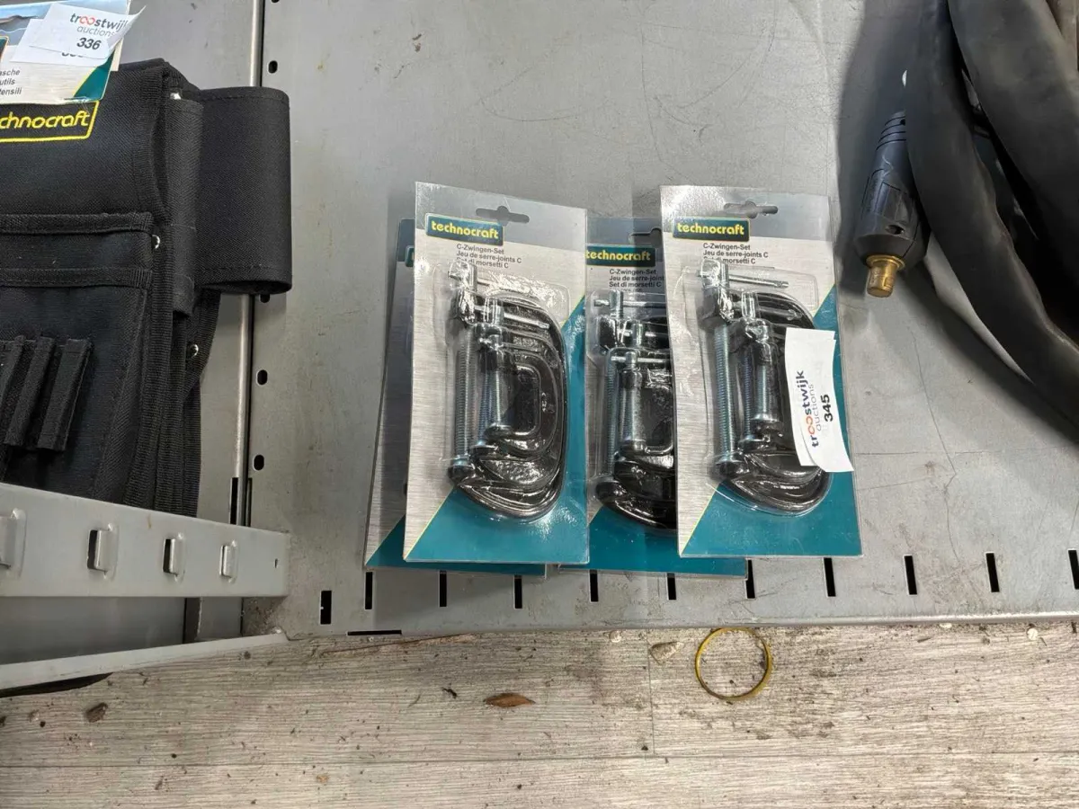 Technocraft C-clamps (4x)