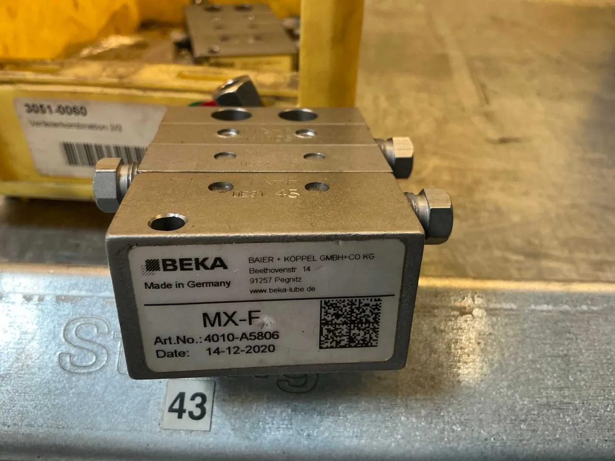 2020 Beka MX-F 2132 105 Progressivverteiler (3x)