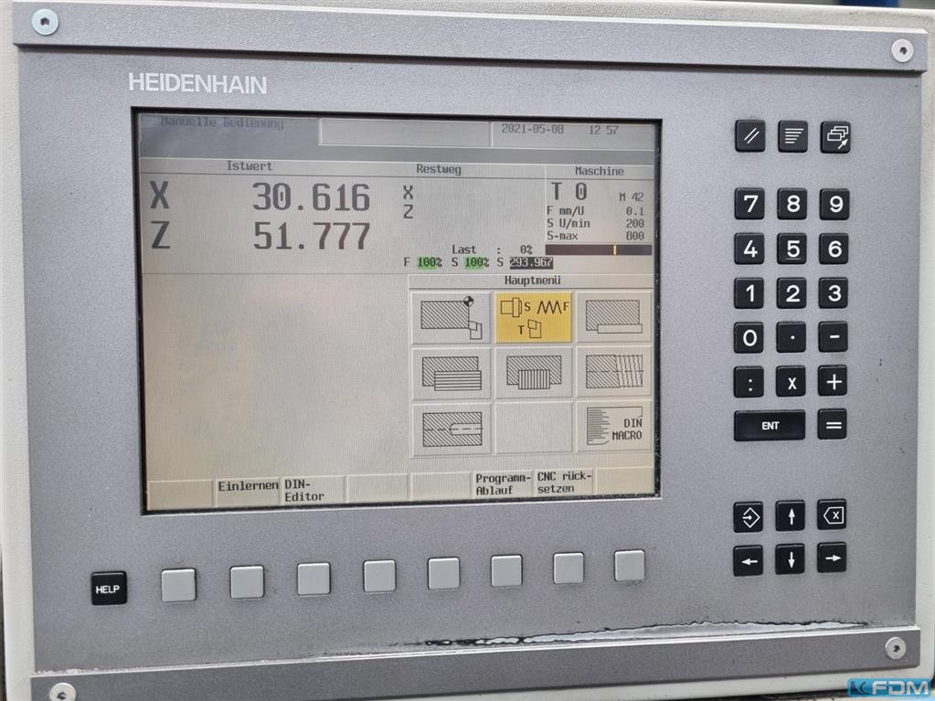SEIGER SLZ 500E Drehmaschine - zyklengesteuert