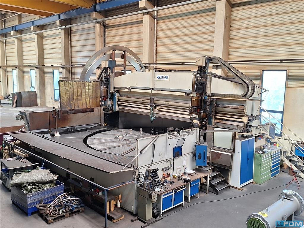 ROTTLER PORTAL 7000 Flanschenbohrmaschine