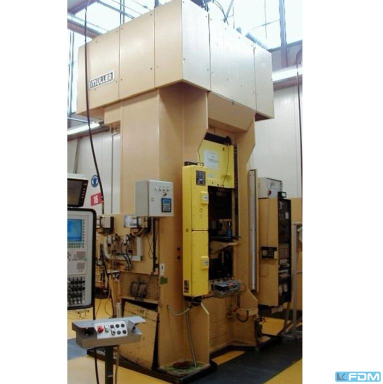 MUELLER SLFZ 100.1.1 (UVV) hydraulische Doppelständer (zieh) presse