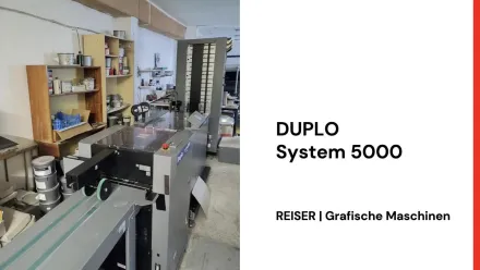 Duplo System 5000 Broschürenstrecke System 5000 Bookletmaker – RESALE