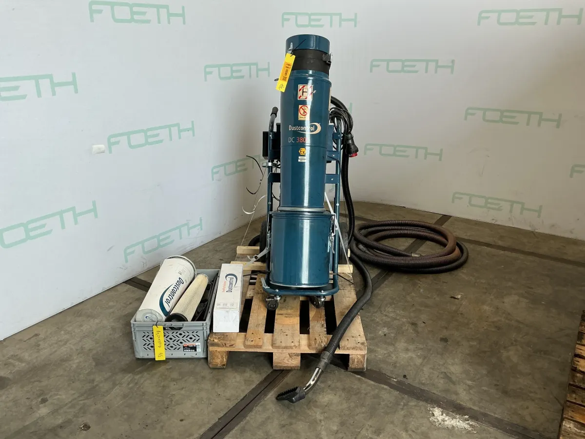 Dustcontrol Mobile Explosion Safe Dust Extractor — DC 3800H Tu Biotechnologie