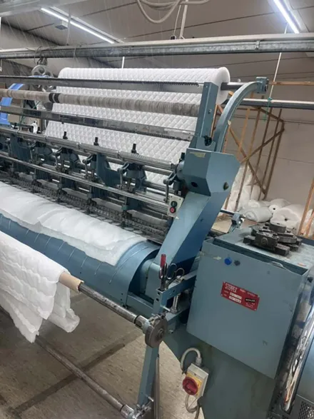 Oehler STEPPEX HIGH-SPEED VPV-2271 74 SA4 Multi-Needle Quilting Machine – RESALE