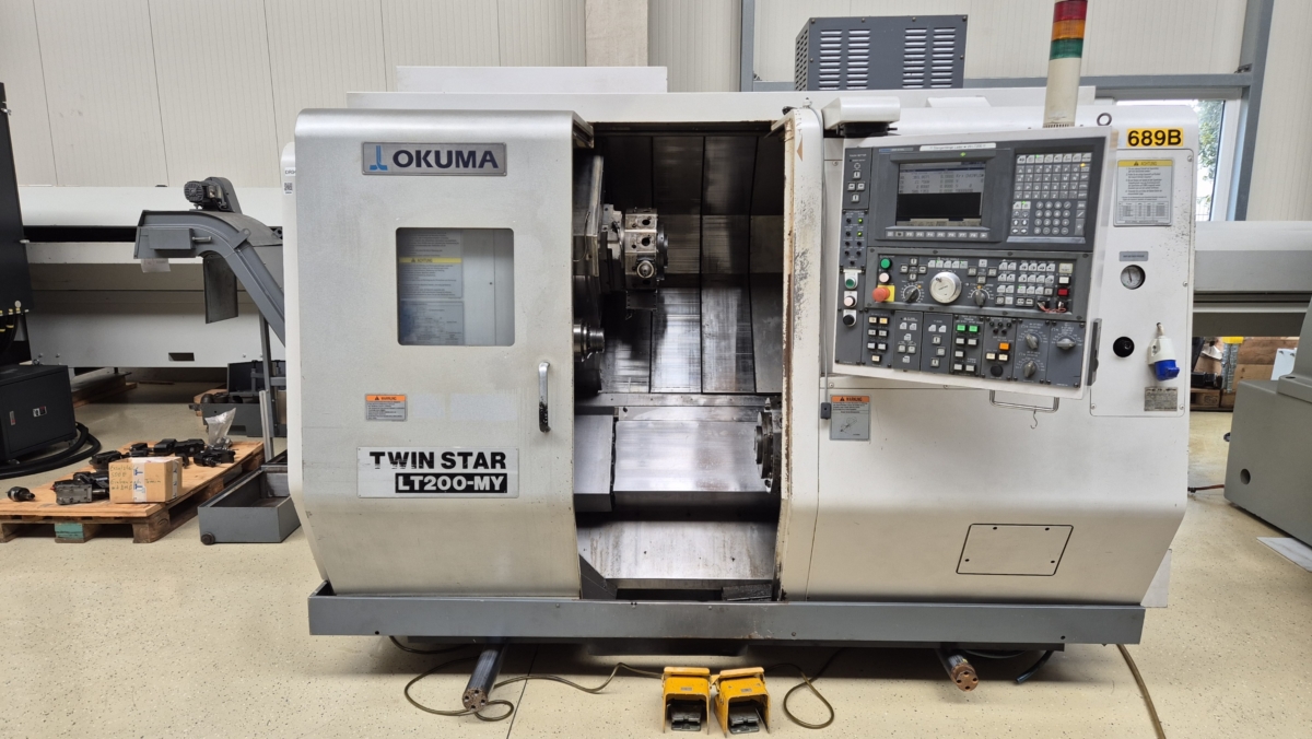OKUMA LT 200-MY CNC Dreh- und Fräszentrum