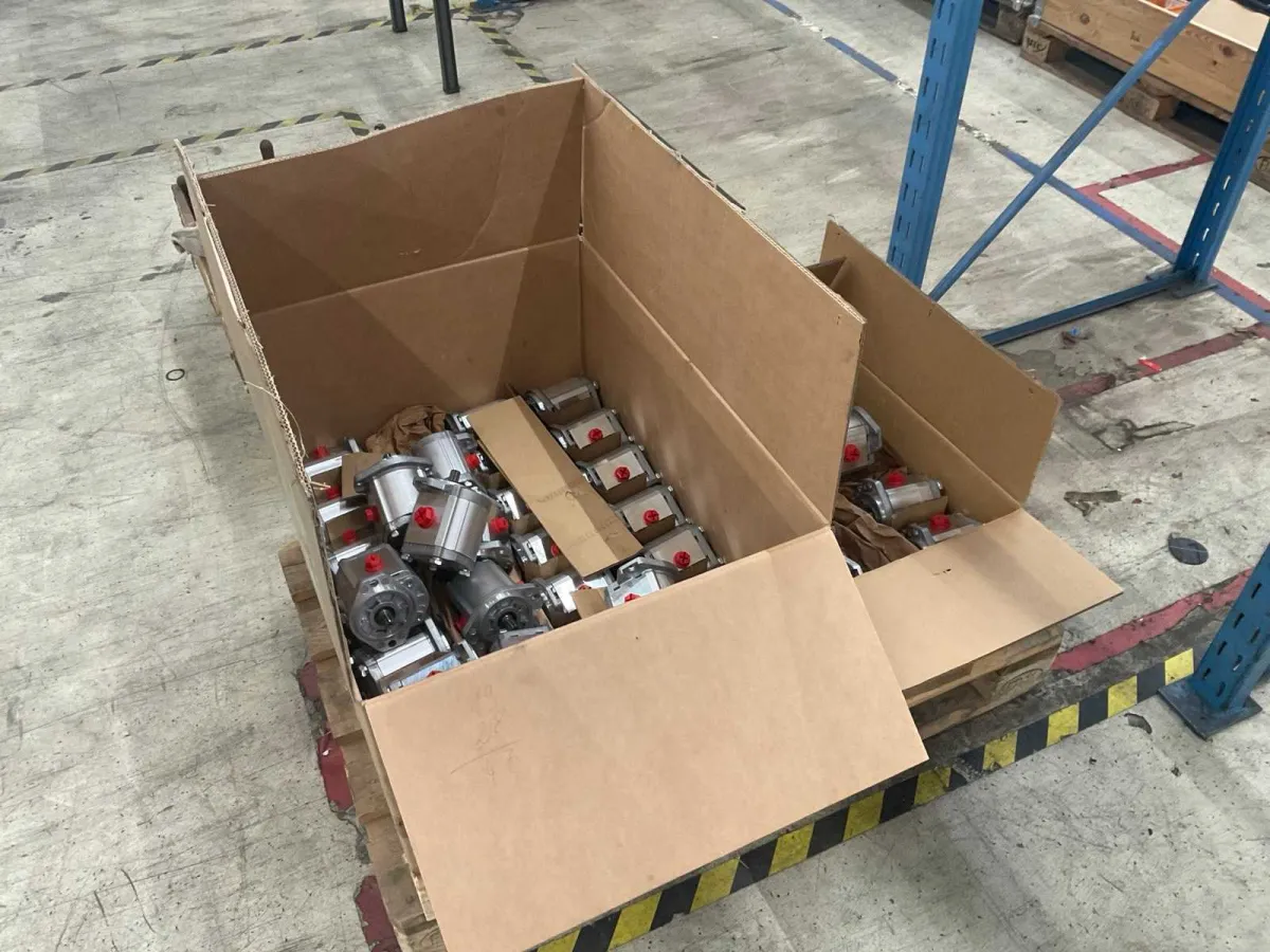 Bombas de engranajes de lote mixto