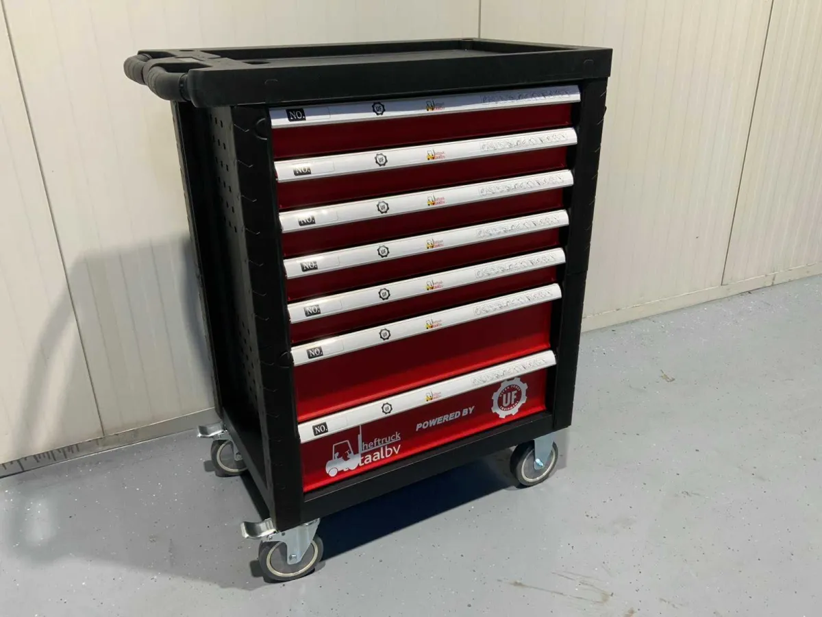 Ultra Force Equipment – Werkzeugwagen, 7 Schubladen, gefüllt