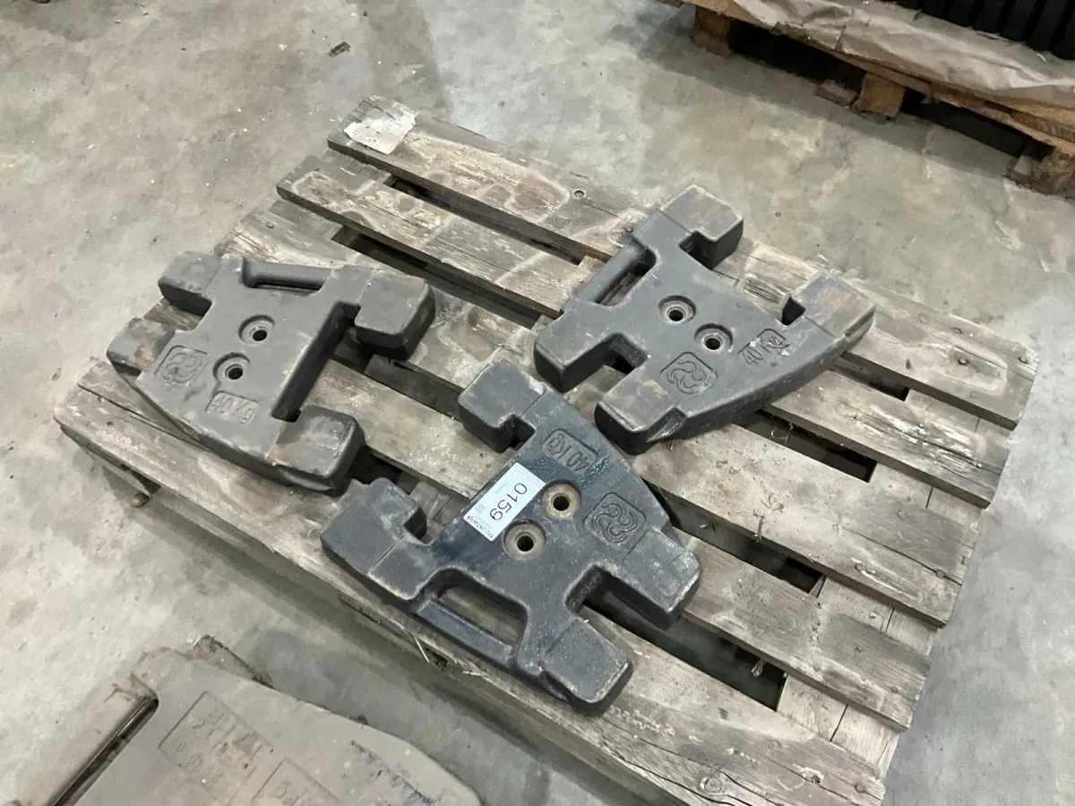 Same/Deutz 40kg suspension weights (3x)