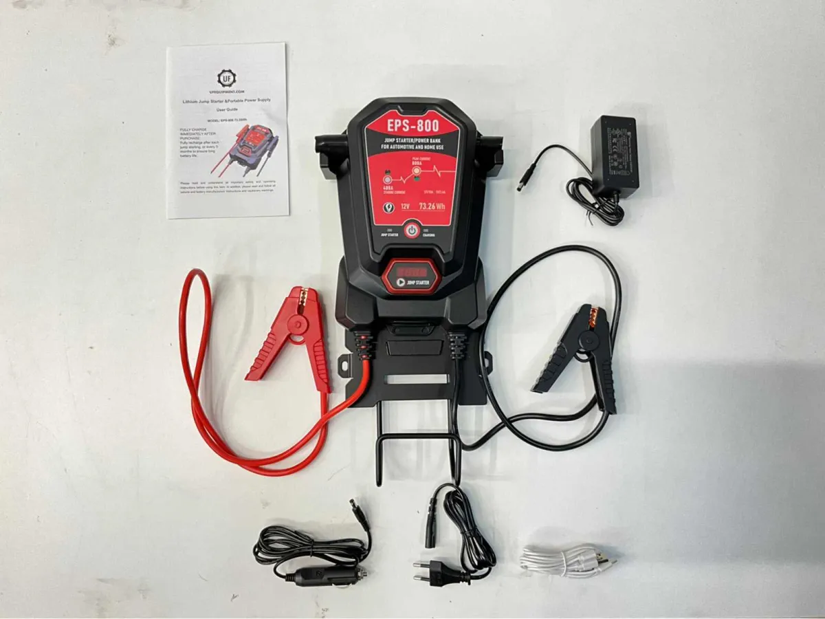 Ultra Force Equipment – Startbooster – Powerbank – EPS800 inklusive Wandmontage