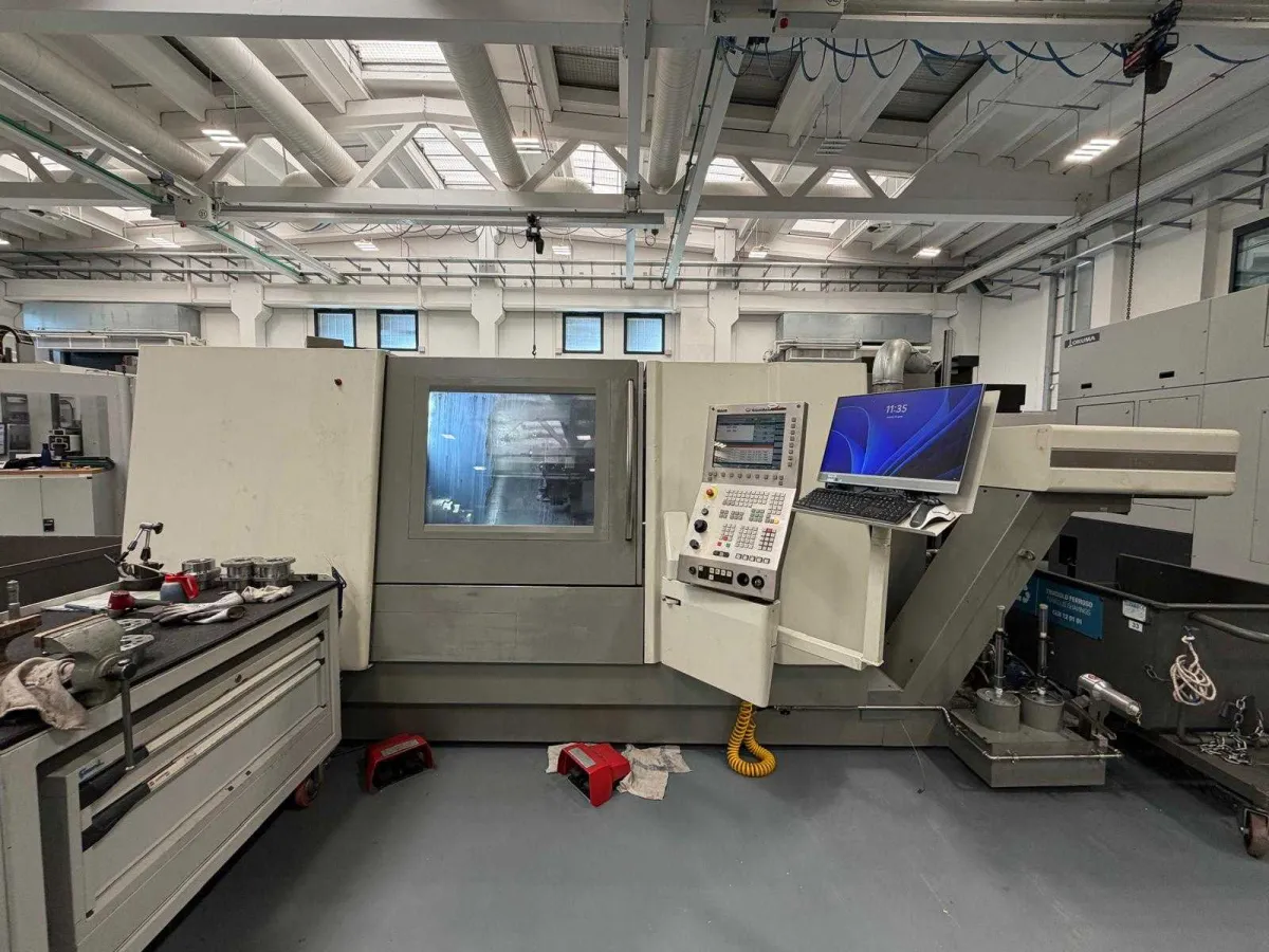 DMG GILDEMEISTER GRAZIANO CTX 410 Motorisierte CNC-Drehmaschine