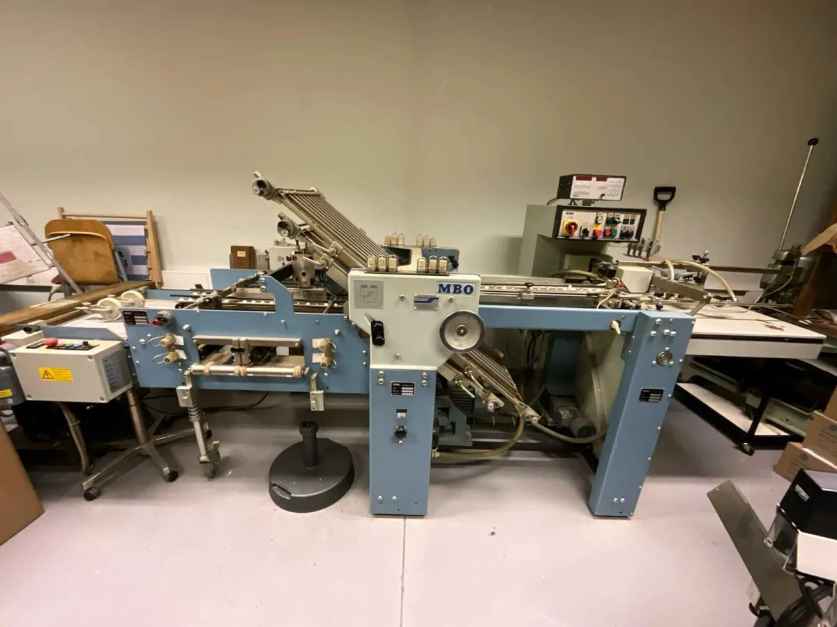 1992 MBO T45 Kollektive Nahtmaschine / Faltmaschine