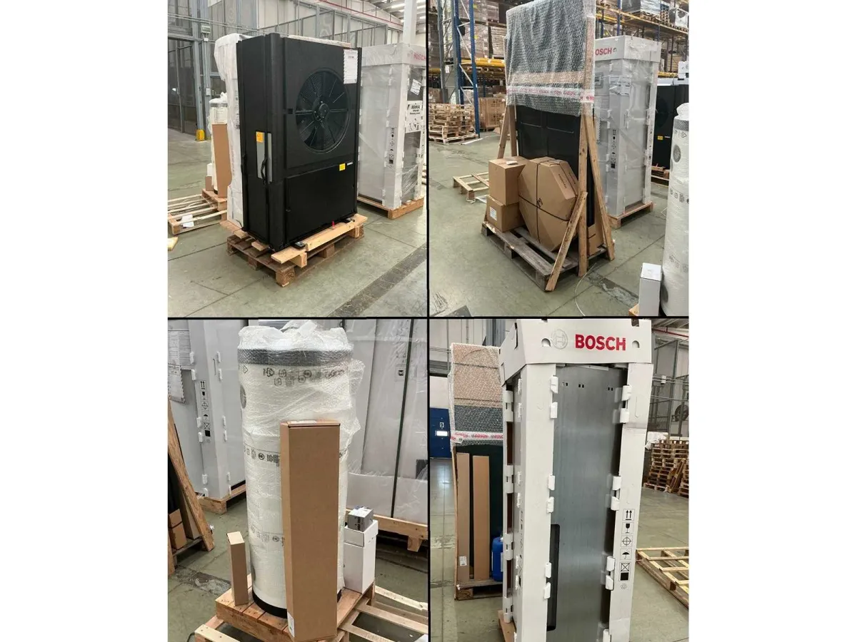 (x3) Wärmepumpe mit Solarthermie (Full Electric Bosch Large – REF: 4003060)