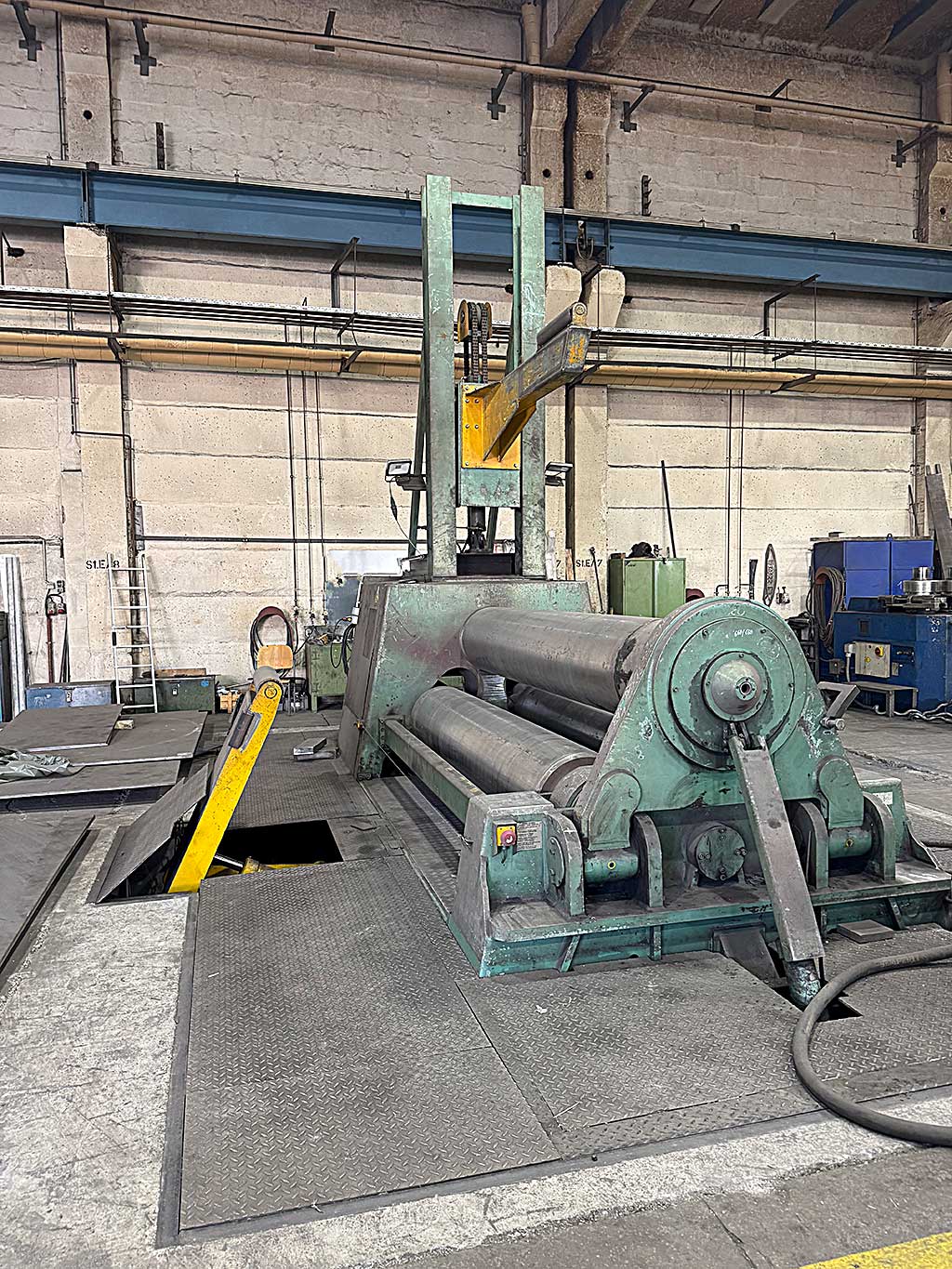 ROUNDO PSS 550 Dreiwalzen Rundbiegemaschine