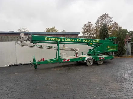 1998 - Böcker - AHK 27/700 - Teleskopkran auf Anhänger – RESALE
