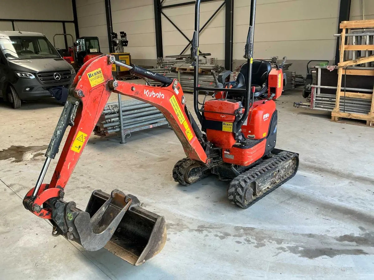 2020 Kubota U10-3 Mini-Bagger – 1.444 Stunden – ausfahrbares Fahrwerk – 2 Schaufel
