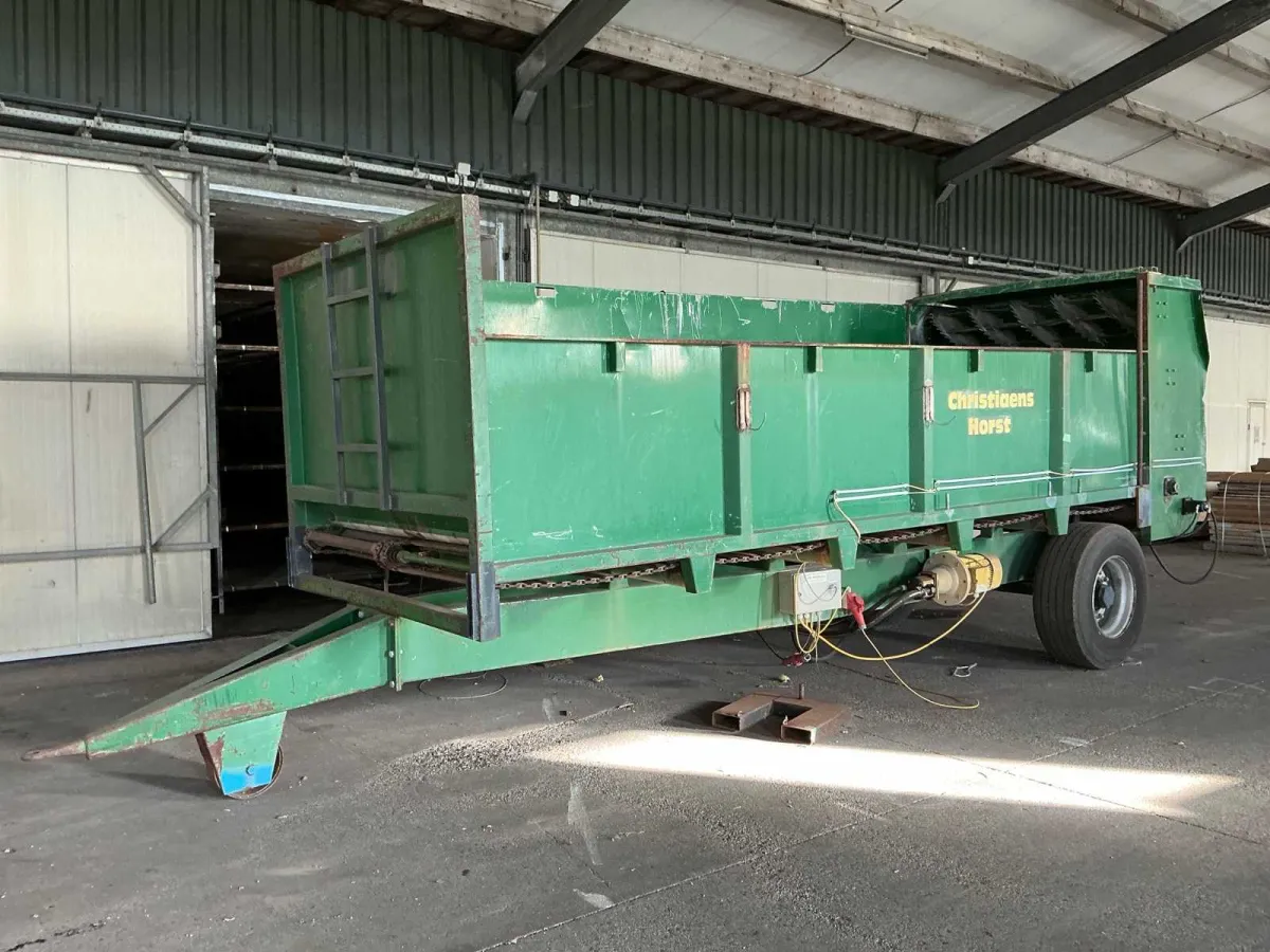 1999 Christiaens H.650.210.150.H Kompost-/Substrattrichter – 7.000 kg