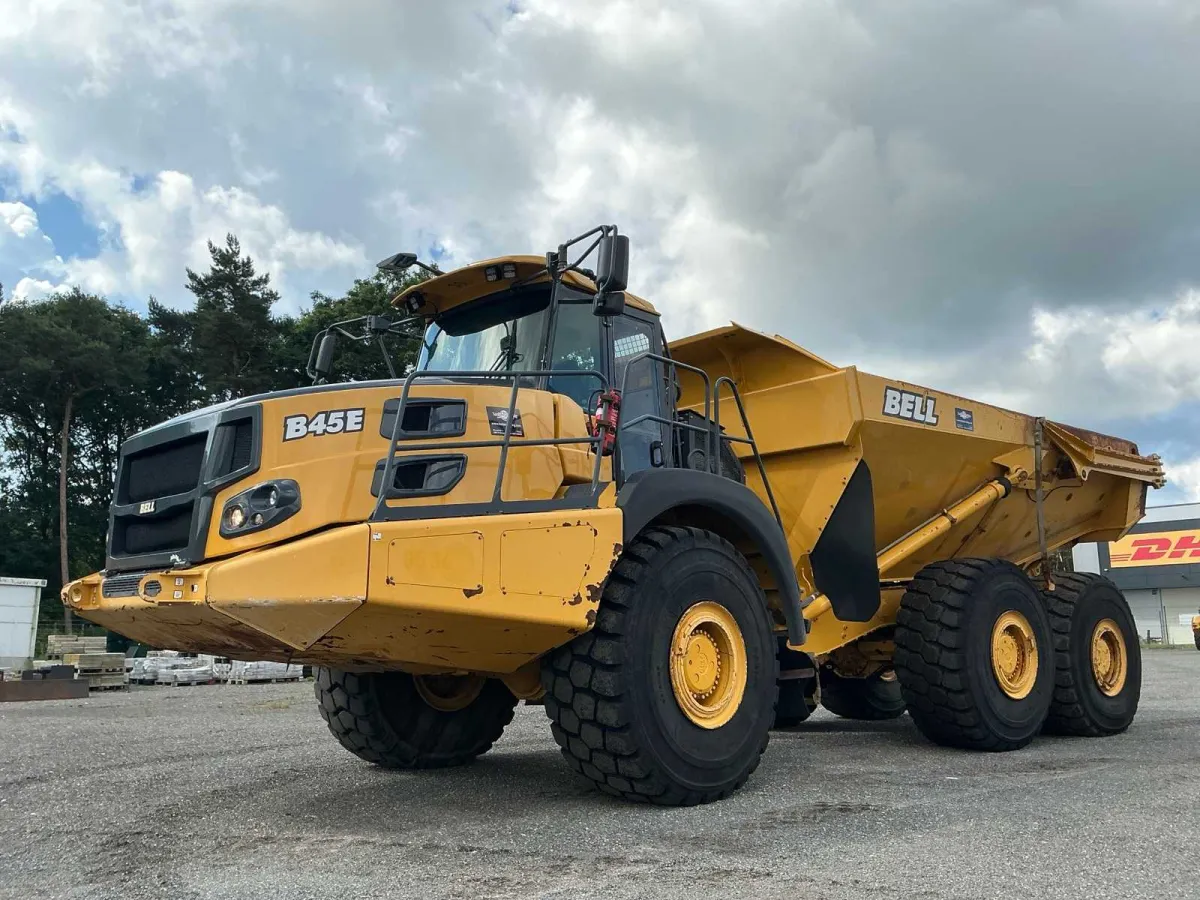 2019 Bell B45E 6x6 Gelenk-Kippwagen – 41.000 kg Nutzlast