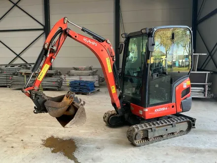 2020 Kubota KX019-4 Mini-Bagger – 801h – CW05 Hydraulik – Führerstand – 2 Schaufeln – RESALE