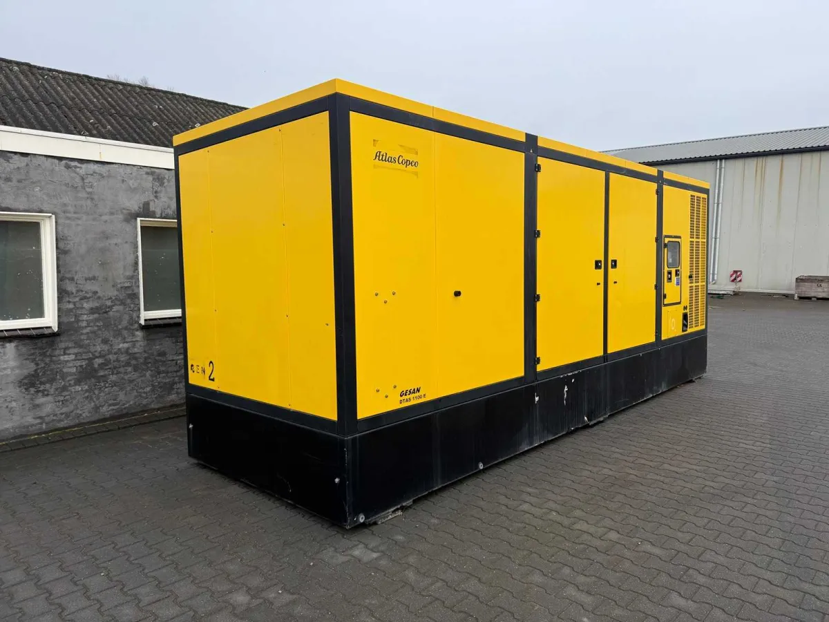Generatore di emergenza Atlas Copco Gesan DTAS 1100 E LS 1100kVA 2016