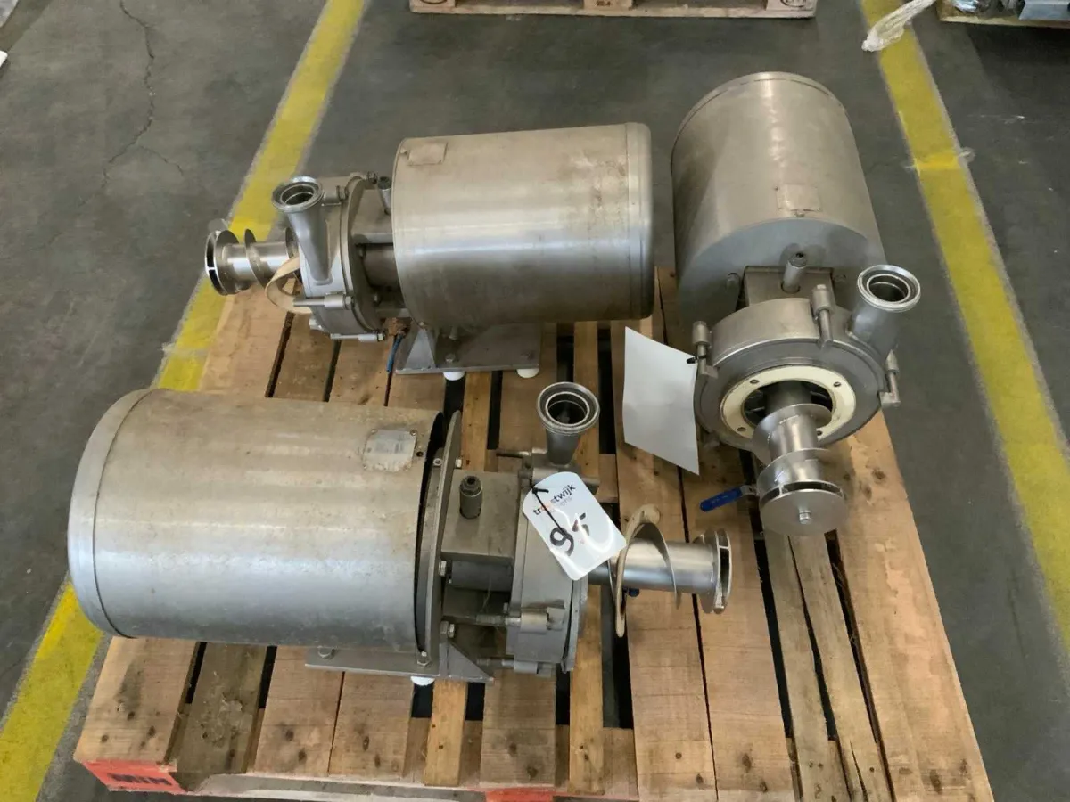Fomac – PSVP235/200 DSM – Edelstahl-Radialpumpe mit Führungsschraube (3x)
