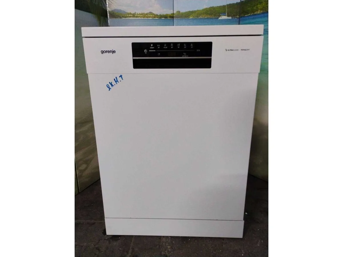 Gorenje GS643C90W Standgeschirrspüler – 16 Maßgedecke, TotalDry, 60 cm