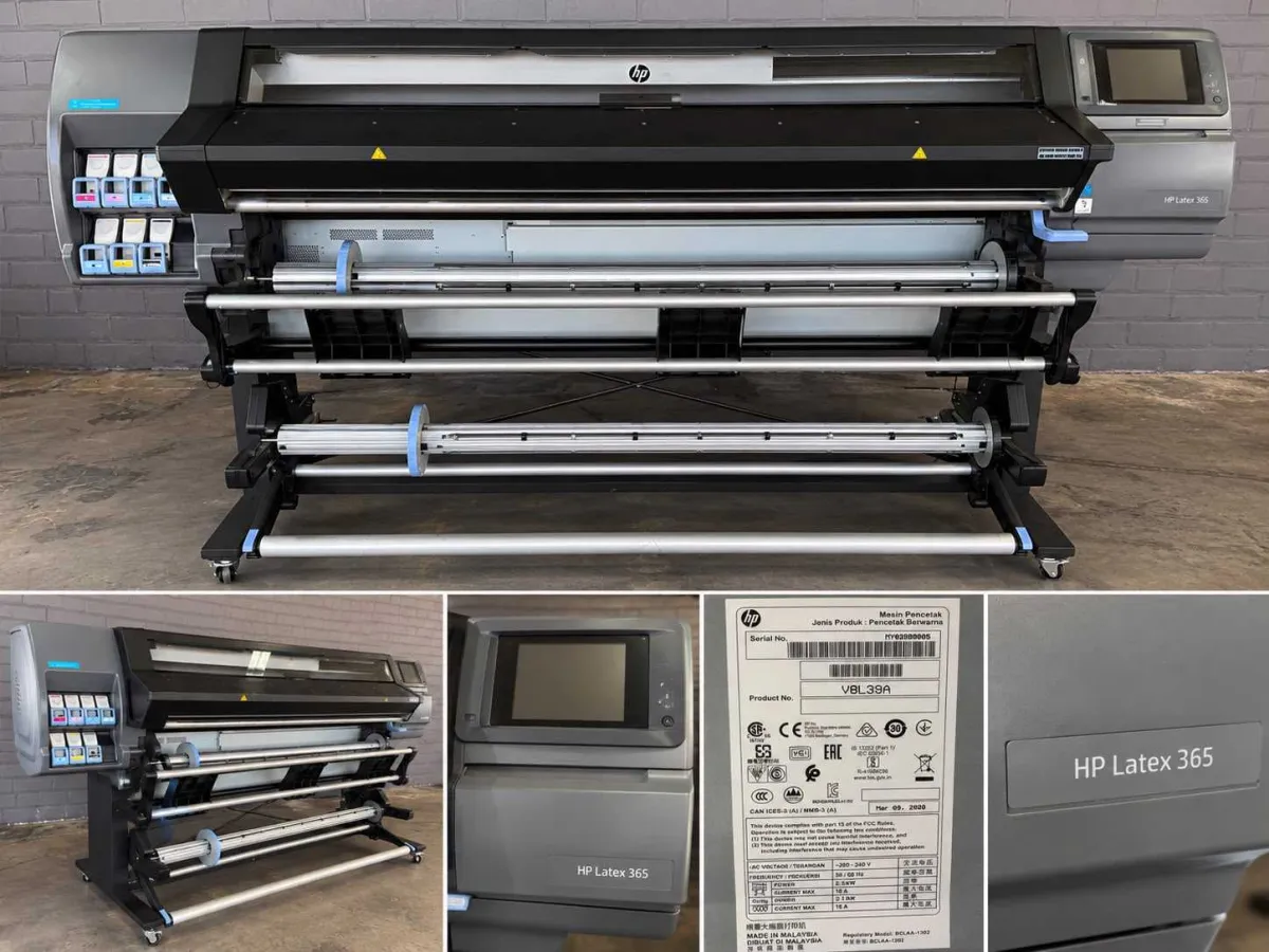 HP Latex 365 latex plotter / large format printer