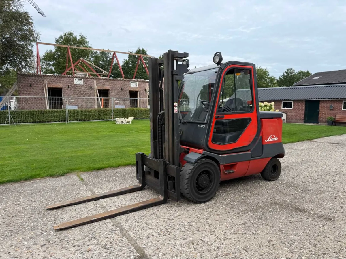 2001 Linde E40 P 02 Carrello elevatore elettrico
