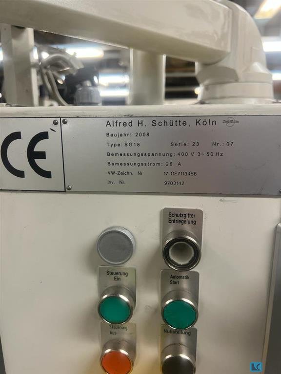 SCHÜTTE SG 18 Mehrspindelstangenautomat