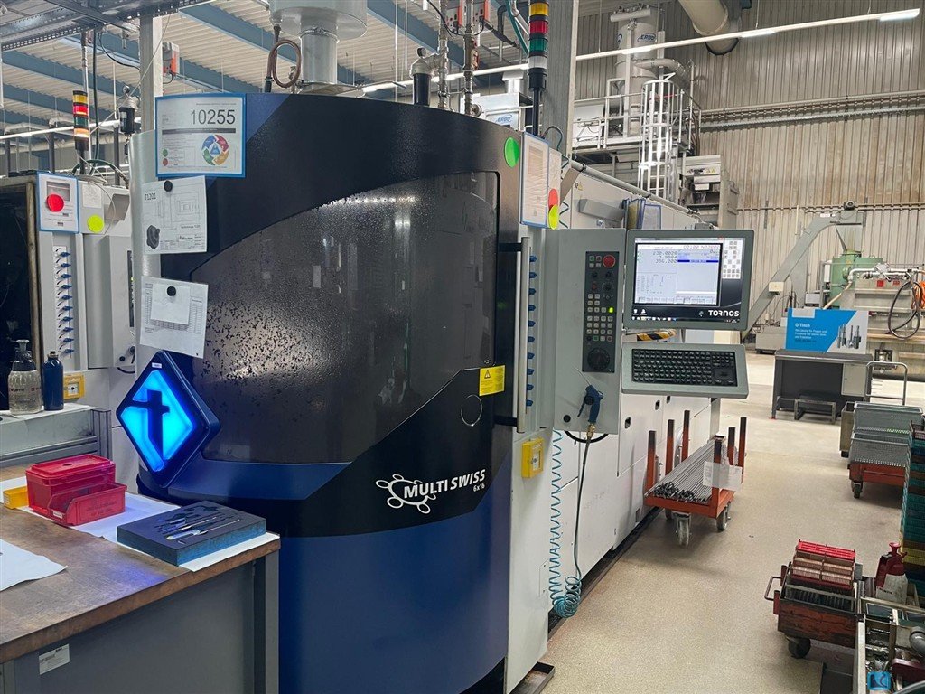 TORNOS MultiSwiss 6x16 Bar Automatic Lathe - Multi Spindle