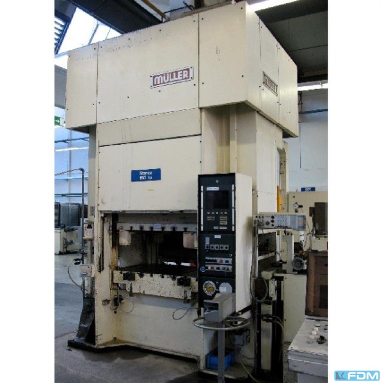 MUELLER-WEINGARTEN SKD 160.1.1 (UVV) Hydraulic Double-Column (Drawing) Press