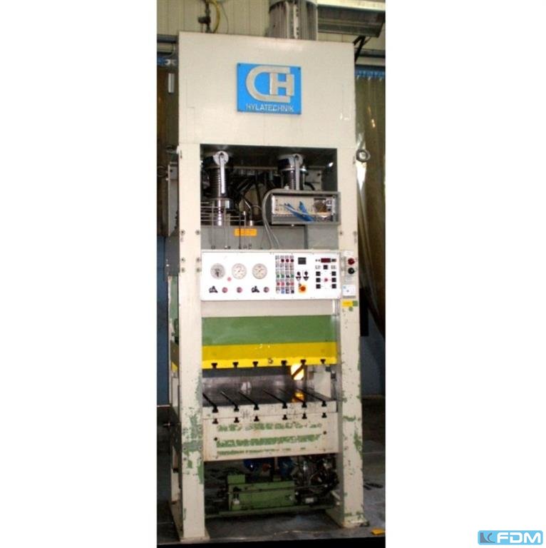 HYLATECHNIK HESSP 120 (UVV) hydraulische Doppelständer (zieh) presse
