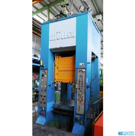 MUELLER ZE 500 - 12/12.2.1 (UVV) Hydraulic Double-Column (Drawing) Press – RESALE