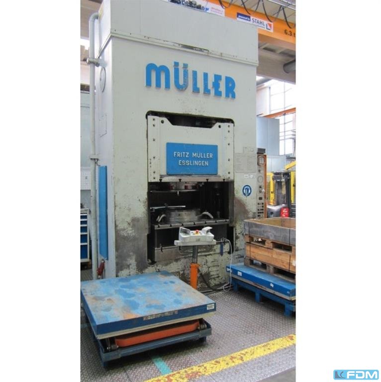 MUELLER ZE 315 - 12,5.32.1 Hydraulic Double-Column (Drawing) Press