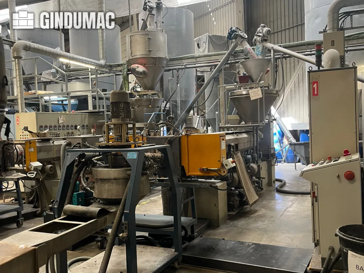 EUROTECNO E12535D Single Screw Extruder