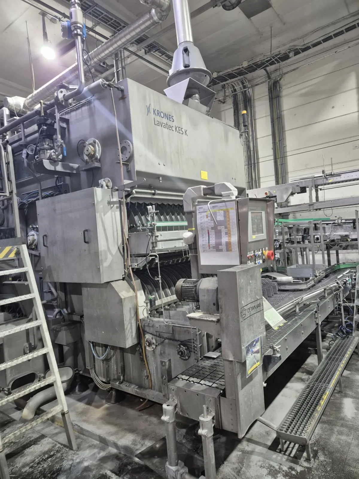 Krones Lavatec KES Bottle Washer