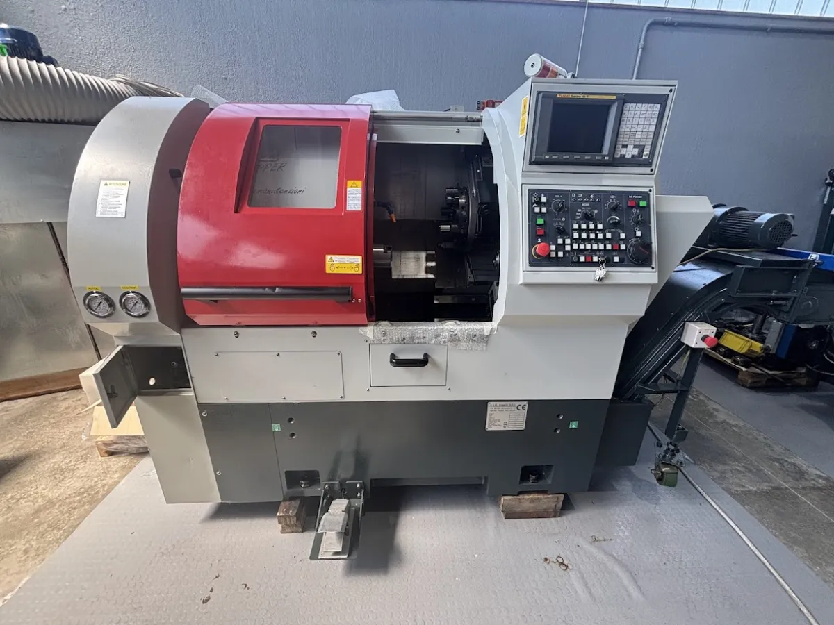 Angelini Clipper CNC lathe with driven tools