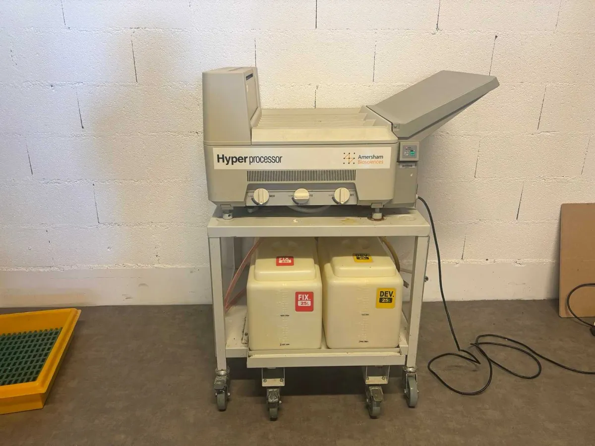 Amersham Biosciences - Procesador automático de película con procesador hiperprocesador Amersham