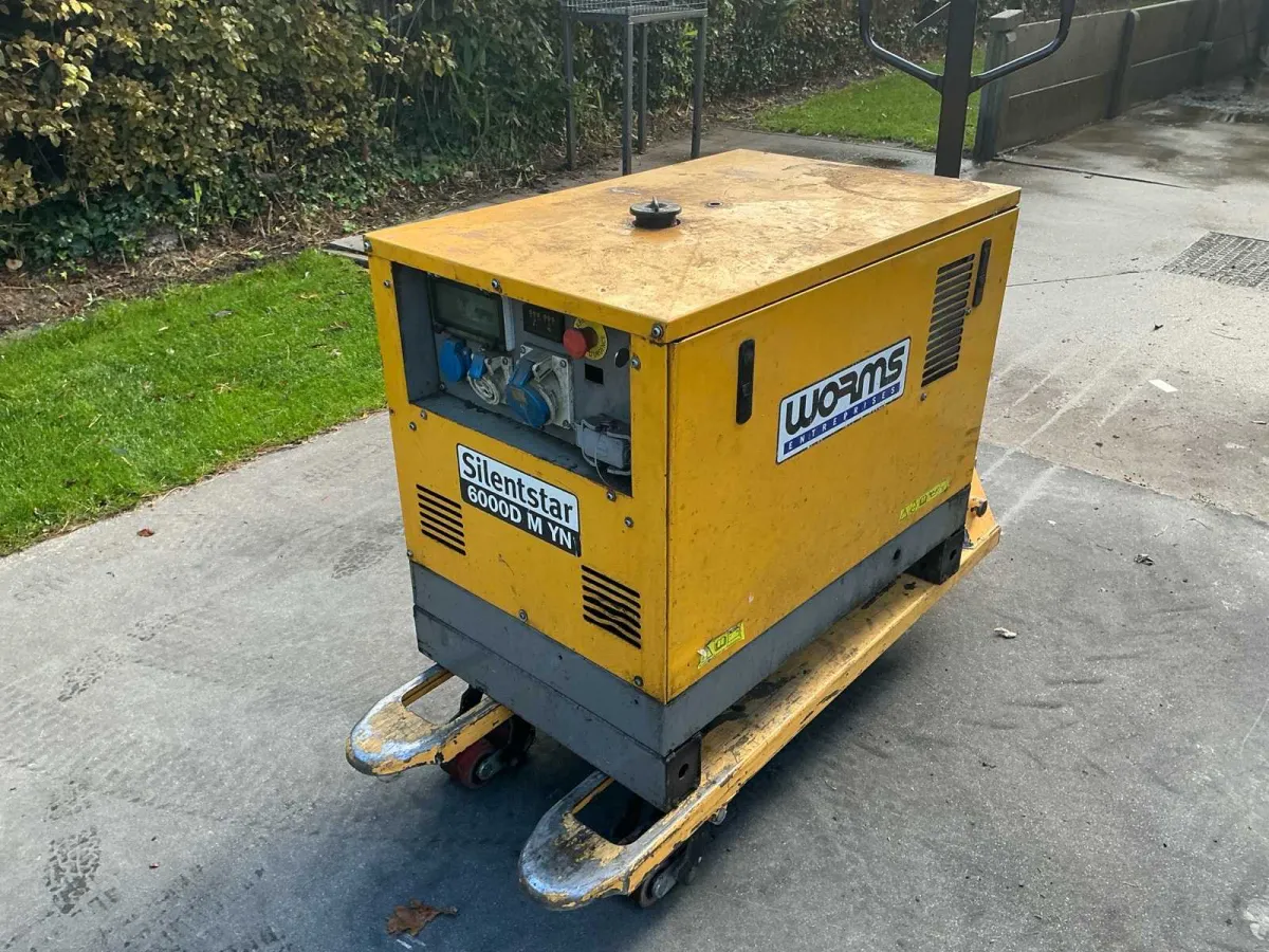 Worms enterprises Silentstar 6000D M YN Dieselgenerator