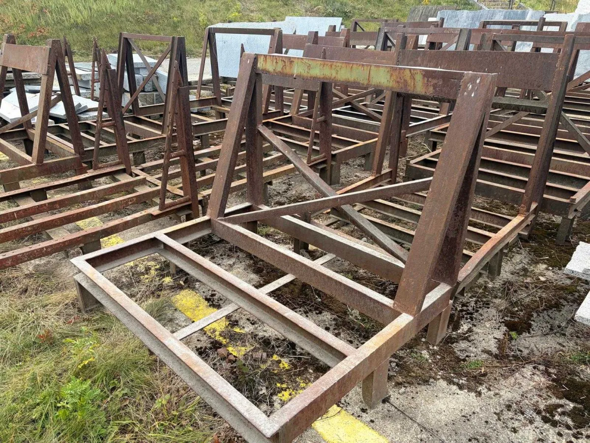 Telai in acciaio pesante per lo stoccaggio/trasporto - Scaffale per stoccaggio (20x)