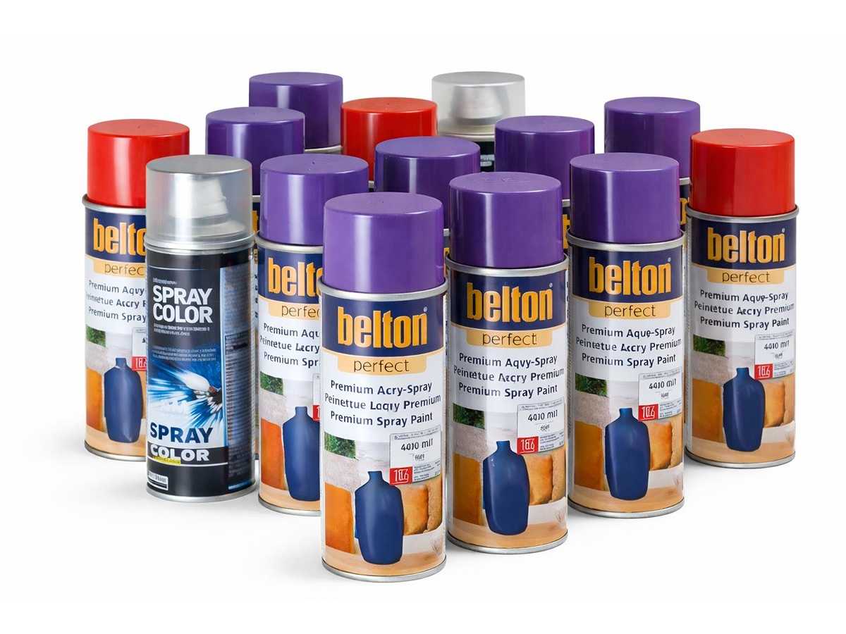 Set mit 16 Sprühdosen – Verschiedene Farben – Neu