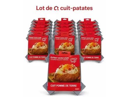 30er-Pack Express-Mikrowellen-Kartoffelkocher – Neu – RESALE