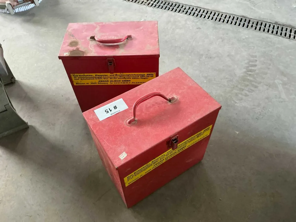 Ulisch pressure equalization system (2x)