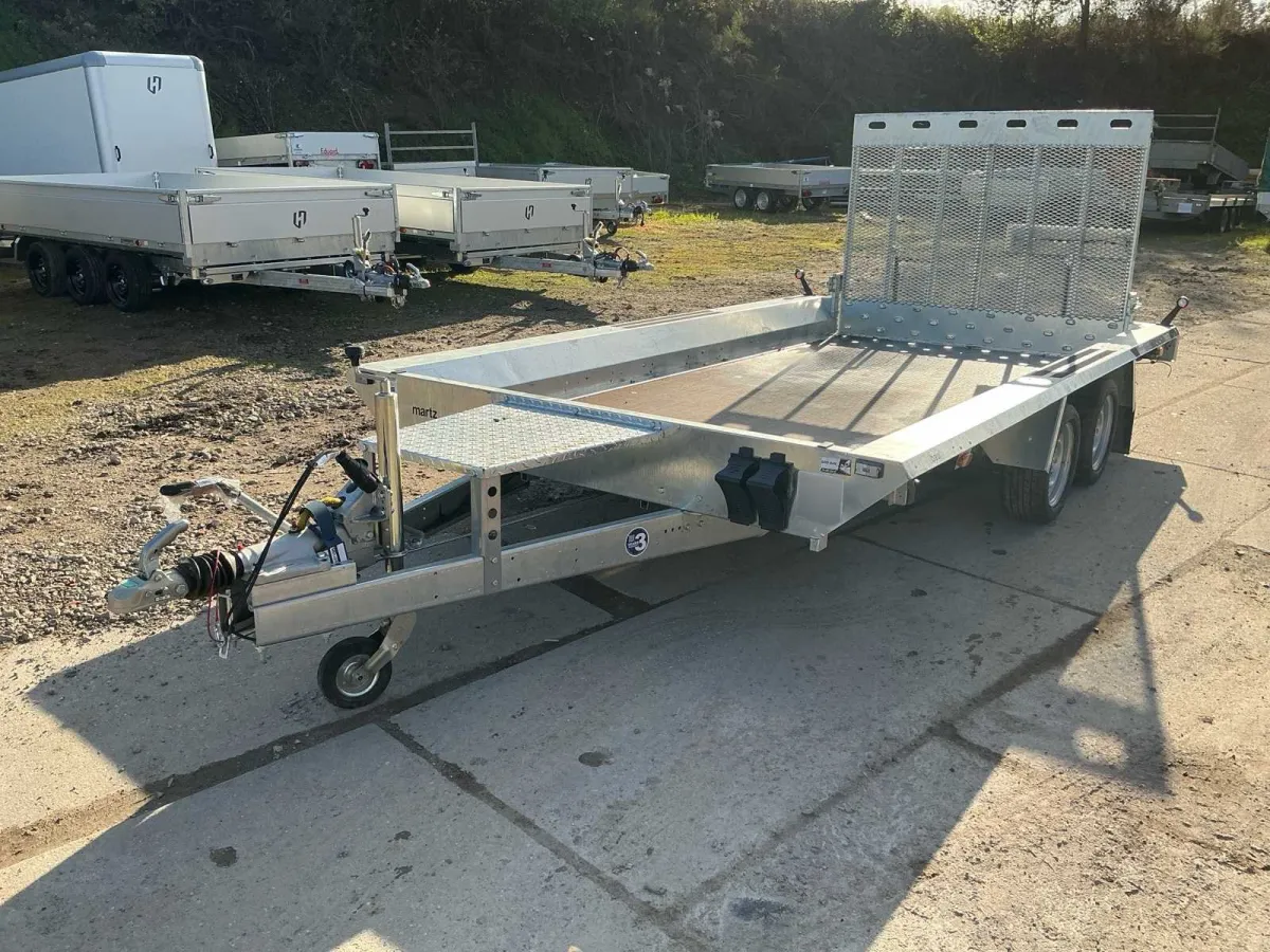 2026 Martz BAU-3 400/2 S 3.5T 400x182 Maschinentransport-Garantieanhänger