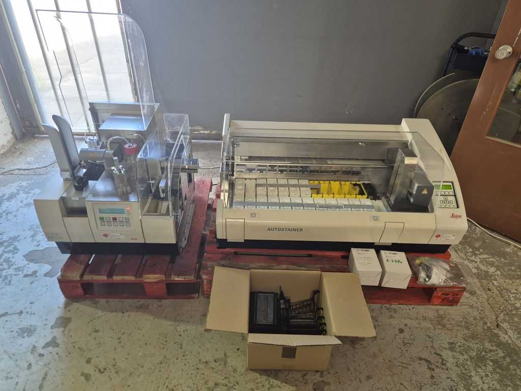 LEICA - AUTOSTAINER ST5010 - Máquina de referencia para teñir correderos