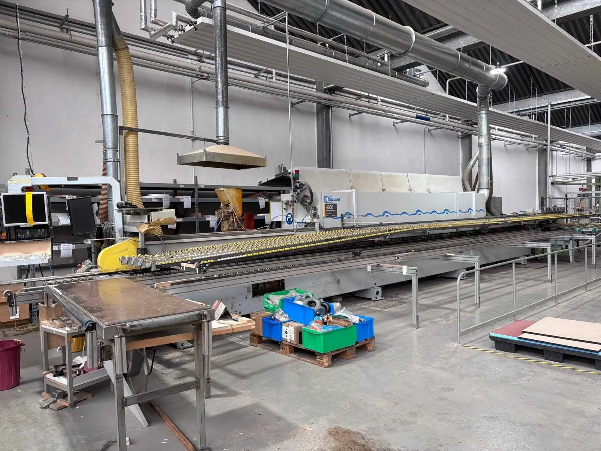 HOMAG / LIGMATECH KL79 Kantenanleimmaschine mit Rückführung