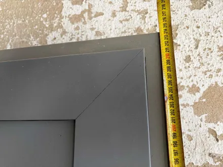 Aluminium – Fensterrahmen und Tür (2x) – RESALE