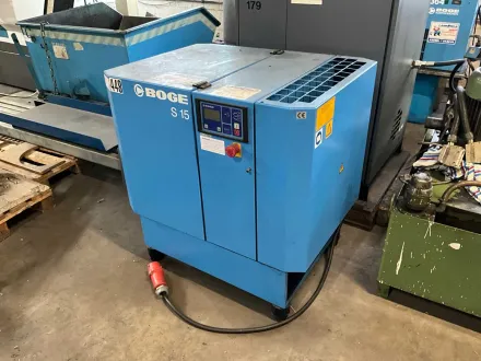 2011 Boge S15 Schraubenkompressor – RESALE
