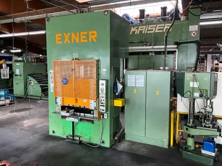 1987 Exner EX150SBS Hydraulikpresse – RESALE